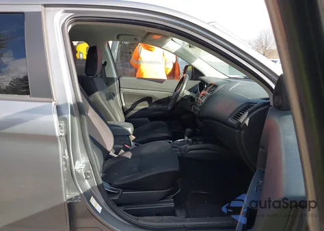 2015 Mitsubishi Outlander Sport Es from USA, damaged, VIN 4A4AP3AU9FE011909